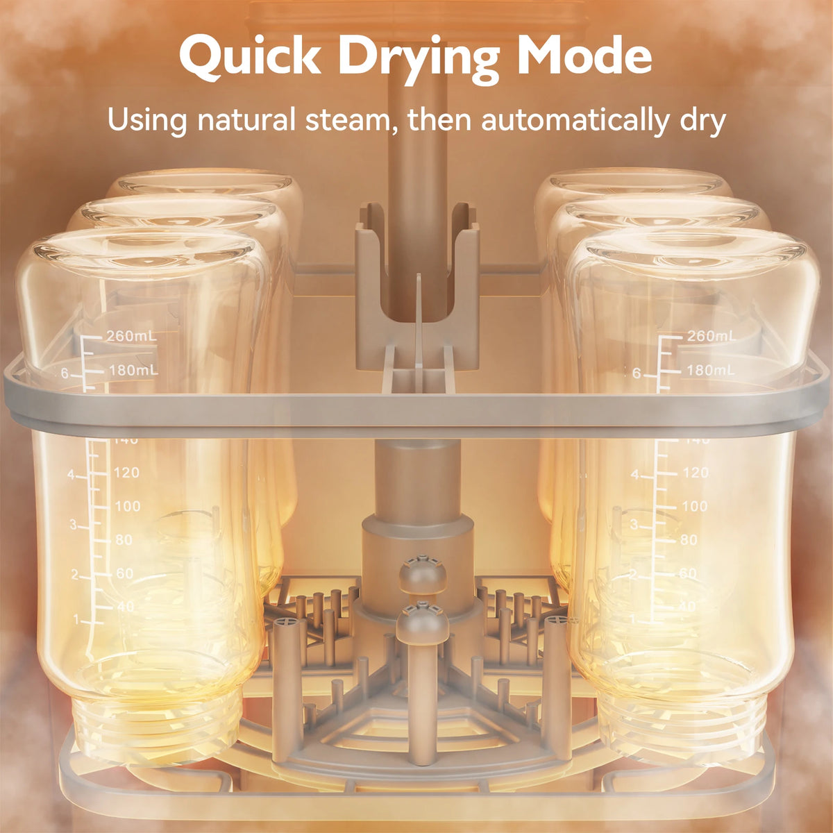 Baby Bottle Washer, Sterilizer & Dryer – Multi-Function Bottle Care Machine