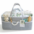 Large Capacity Diaper Organizer Bag – Lightweight Multifunctional Baby Storage Tote
