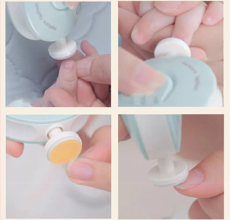 Baby Electric Nail Trimmer – Gentle Nail Filer & Manicure Tool for Infants