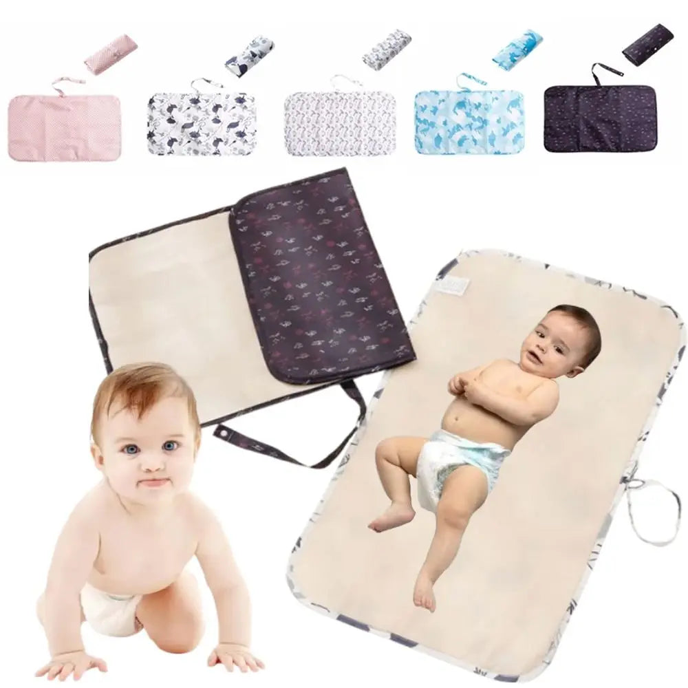 Portable Baby Changing Mat – Foldable Waterproof Diaper Changing Pad